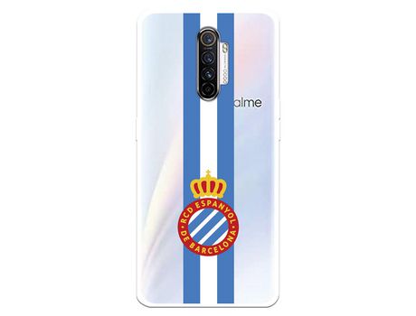 Funda para Realme X2 Pro del RCD Espanyol Escudo Albiceleste Escudo Albiceleste - Licencia Oficial RCD Espanyol