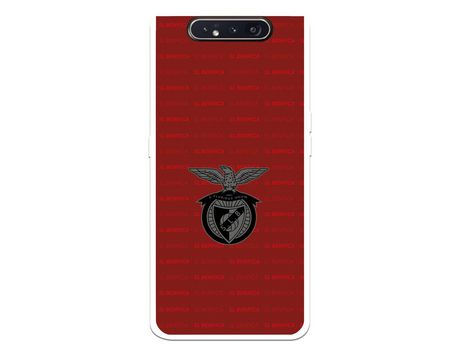 Funda para Samsung Galaxy A80 del Escudo Fondo Granate - Licencia Oficial Benfica