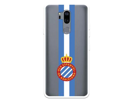 Funda para LG G7 del RCD Espanyol Escudo Albiceleste Escudo Albiceleste - Licencia Oficial RCD Espanyol