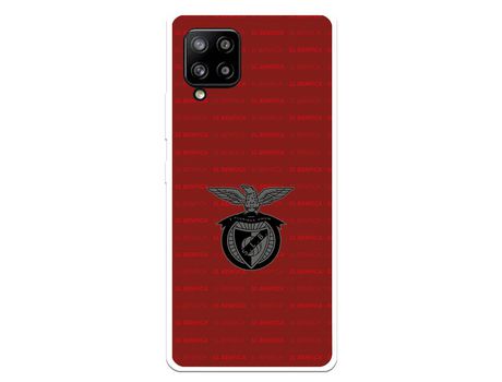 Funda para Samsung Galaxy A42 5G del Escudo Fondo Granate - Licencia Oficial Benfica