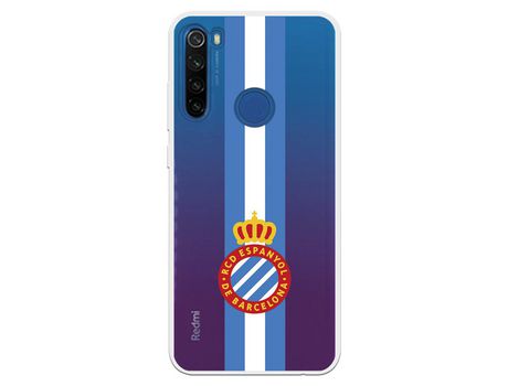 Funda para Xiaomi Redmi Note 8T del RCD Espanyol Escudo Albiceleste Escudo Albiceleste - Licencia Oficial RCD Espanyol