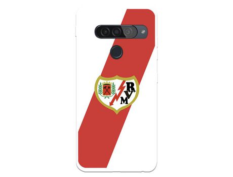 Funda para LG G8s ThinQ del Rayo Vallecano Escudo - Licencia Oficial Rayo Vallecano