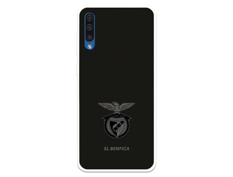 Funda para Samsung Galaxy A50 del Escudo Fondo Negro - Licencia Oficial Benfica