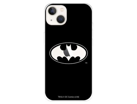 Funda para iPhone 14 Oficial de DC Comics Batman Logo Transparente - DC Comics