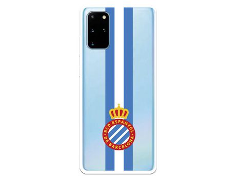 Funda para Samsung Galaxy S20 Plus del RCD Espanyol Escudo Albiceleste Escudo Albiceleste - Licencia Oficial RCD Espanyol