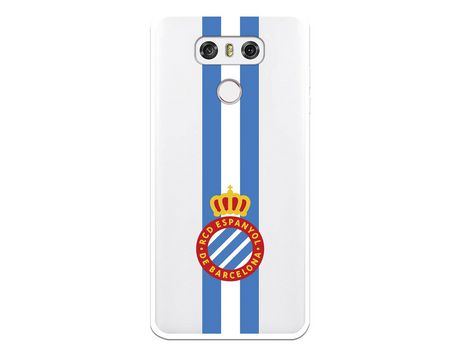 Funda para LG G6 del RCD Espanyol Escudo Albiceleste Escudo Albiceleste - Licencia Oficial RCD Espanyol