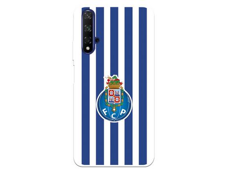 Funda para Huawei Honor 20 del Futebol Club Oporto Escudo Rayas - Licencia Oficial Futebol Club Oporto