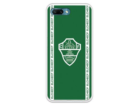 Funda para Huawei Honor 10 del Elche CF Escudo Fondo Verde Escudo Fondo Verde - Licencia Oficial Elche CF