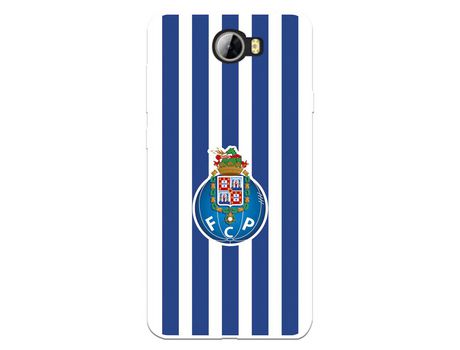 Funda para Huawei Y6 II Compact del Futebol Club Oporto Escudo Rayas - Licencia Oficial Futebol Club Oporto