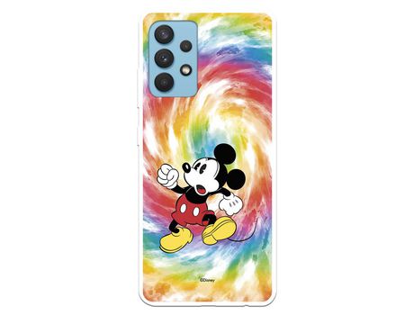 Funda para Samsung Galaxy A32 4G Oficial de Disney Mickey Mickey Tye Die - Clássicos Disney