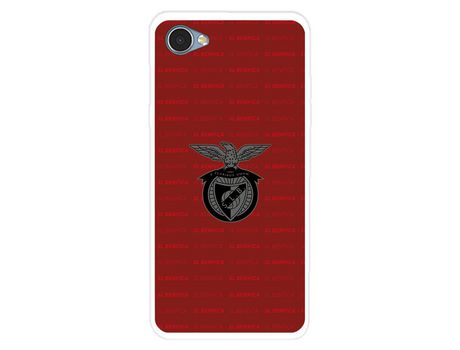 Funda para LG Q6 del Escudo Fondo Granate - Licencia Oficial Benfica