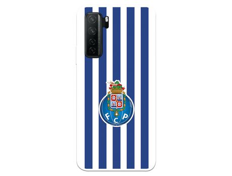 Funda para Huawei P40 Lite 5G del Futebol Club Oporto Escudo Rayas - Licencia Oficial Futebol Club Oporto
