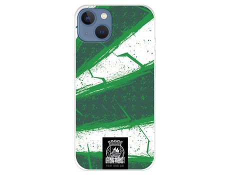 Funda para iPhone 14 Plus del Rio Ave FCVerdes y Blancas - Licencia Oficial Rio Ave FC