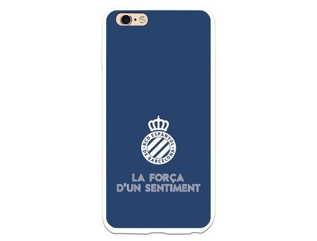 Funda para iPhone 6 Plus del RCD Espanyol Escudo Fondo Azul Escudo Fondo Azul - Licencia Oficial RCD Espanyol