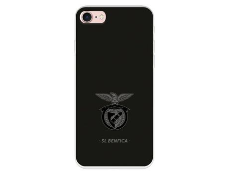 Funda para iPhone 7 del Escudo Fondo Negro - Licencia Oficial Benfica