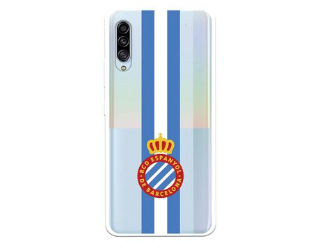 Funda para Samsung Galaxy A90 5G del RCD Espanyol Escudo Albiceleste Escudo Albiceleste - Licencia Oficial RCD Espanyol