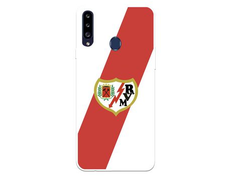 Funda para Samsung Galaxy A20s del Rayo Vallecano Escudo - Licencia Oficial Rayo Vallecano