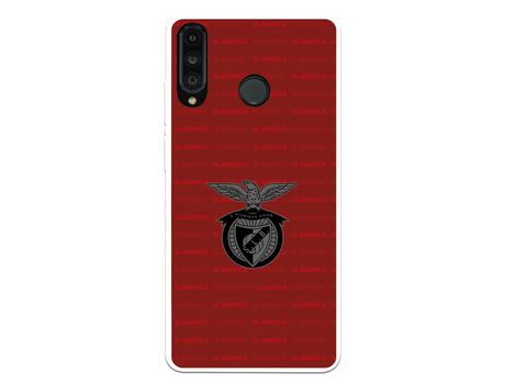 Funda para Huawei P30 Lite del Escudo Fondo Granate - Licencia Oficial Benfica