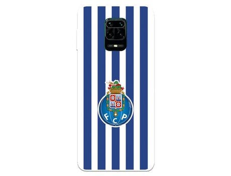 Funda para Xiaomi Redmi Note 9S del Futebol Club Oporto Escudo Rayas - Licencia Oficial Futebol Club Oporto