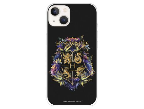 Funda para iPhone 14 Oficial de Harry Potter Hogwarts Floral - Harry Potter