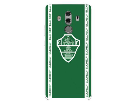 Funda para Huawei Mate 10 Pro del Elche CF Escudo Fondo Verde Escudo Fondo Verde - Licencia Oficial Elche CF