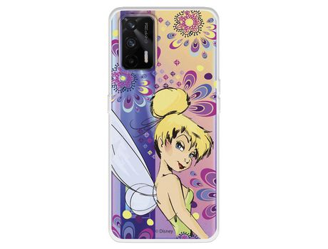 Funda para Realme GT Oficial de Disney Campanilla Flores