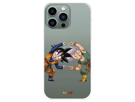 Funda para iPhone 14 Pro Max Oficial de Dragon Ball Goten y Trunks Fusion - Dragon Ball