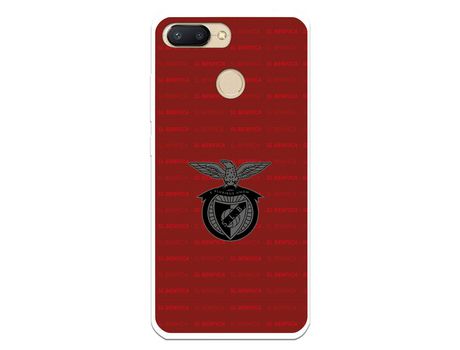Funda para Xiaomi Redmi 6 del Escudo Fondo Granate - Licencia Oficial Benfica