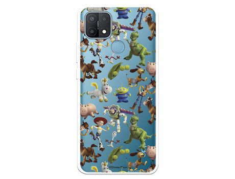 Funda para Oppo A15 Oficial de Disney Toy Story Siluetas - Toy Story