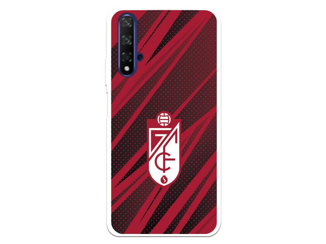 Funda para Huawei Nova 5T Oficial del Granada CF Escudo -Rojas y