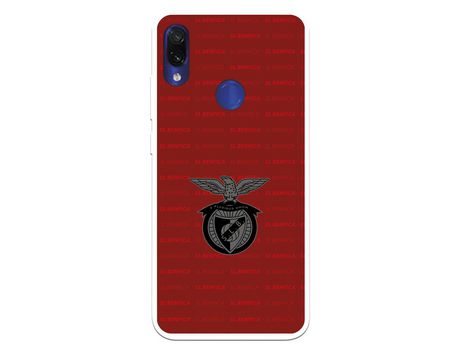 Funda para Xiaomi Redmi Note 7 del Escudo Fondo Granate - Licencia Oficial Benfica