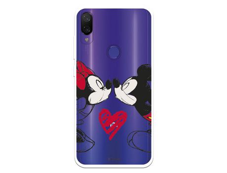 Funda para Xiaomi Mi Play Oficial de Disney Mickey y Minnie Beso - Clássicos Disney