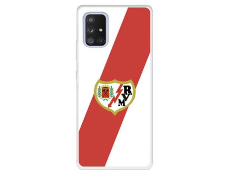 Funda para Samsung Galaxy A71 5G del Rayo Vallecano Escudo - Licencia Oficial Rayo Vallecano
