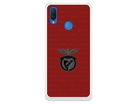 Funda para Huawei P Smart Plus del Escudo Fondo Granate - Licencia Oficial Benfica
