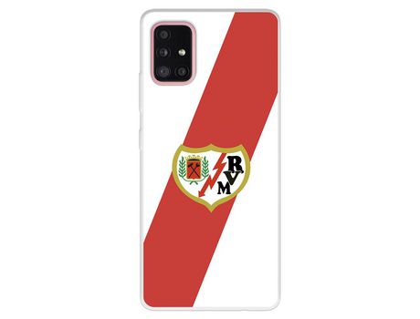 Funda para Samsung Galaxy A51 5G del Rayo Vallecano Escudo - Licencia Oficial Rayo Vallecano