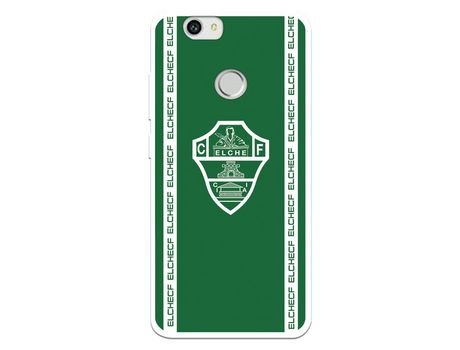 Funda para Huawei Nova Smart del Elche CF Escudo Fondo Verde Escudo Fondo Verde - Licencia Oficial Elche CF