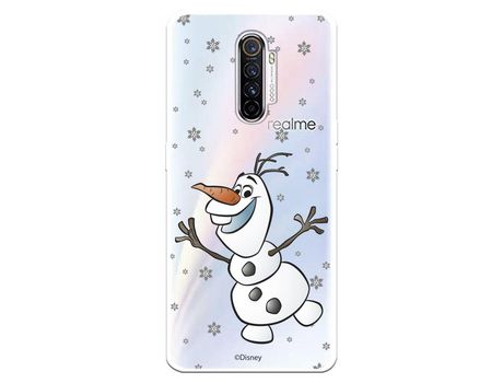 Funda para Realme X2 Pro Oficial de Disney Olaf Transparente - Frozen