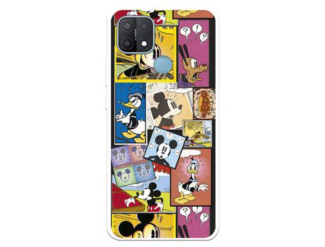 Funda para Oppo A15 Oficial de Disney Mickey Comic - Clássicos Disney