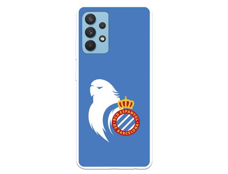 Funda para Samsung Galaxy A32 4G del RCD Espanyol Escudo Perico Escudo Perico - Licencia Oficial RCD Espanyol