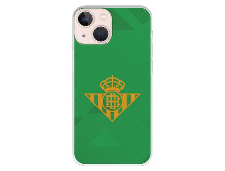 Funda para iPhone 13 Mini del Betis Escudo Amarillo - Licencia Oficial Real Betis Balompié