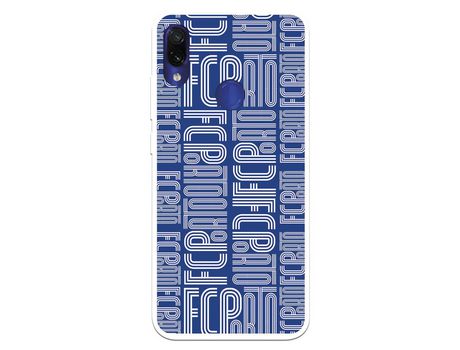 Funda para Xiaomi Redmi Note 7 del Futebol Club Oporto Nombre Fondo Azul - Licencia Oficial Futebol Club Oporto