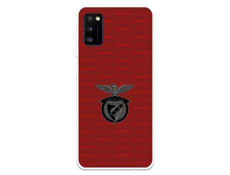Funda para Samsung Galaxy A41 del Escudo Fondo Granate - Licencia Oficial Benfica