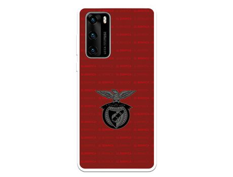 Funda para Huawei P40 del Escudo Fondo Granate - Licencia Oficial Benfica