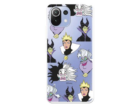 Funda para Xiaomi Mi 11 Lite Oficial de Disney Patrón Villanas