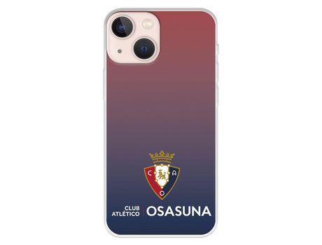 Funda para iPhone 13 Mini del Osasuna Escudo Fondo Degradado - Licencia Oficial CA Osasuna