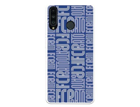 Funda para Huawei P30 Lite del Futebol Club Oporto Nombre Fondo Azul - Licencia Oficial Futebol Club Oporto