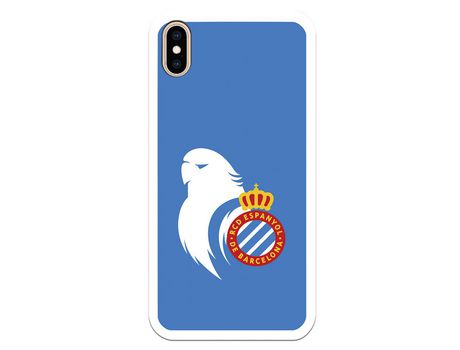 Funda para iPhone XS Max del RCD Espanyol Escudo Perico Escudo Perico - Licencia Oficial RCD Espanyol