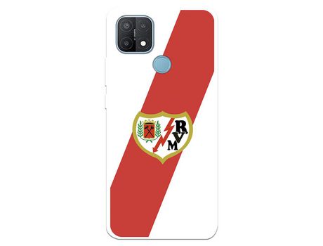 Funda para Oppo A15 del Rayo Vallecano Escudo - Licencia Oficial Rayo Vallecano