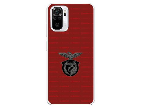 Funda para Xiaomi Redmi Note 10 del Escudo Fondo Granate - Licencia Oficial Benfica