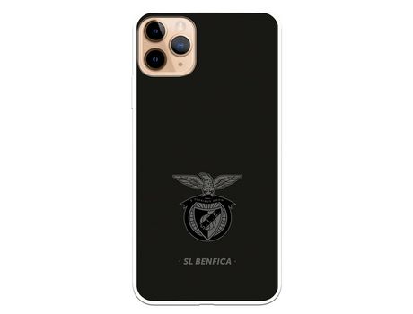 Funda para iPhone 11 Pro Max del Escudo Fondo Negro - Licencia Oficial Benfica